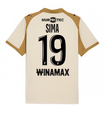RC Lens Abdallah Sima #19 Tredjetrøje 2025-26 Kortærmet